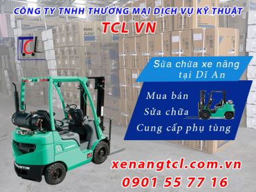 Dịch vụ sửa xe nâng dầu, nâng điện, nâng gas chất lượng cao tại Dĩ An